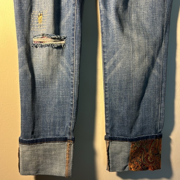 Chico’s So Slimming Girlfriend Slim Leg Ankle US Size 8 Jeans - Picture 3 of 13